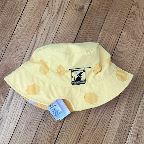 Disney Ratatouille Yellow Swiss Cheese Bucket Hat NWT JDS - Remy Cheese Bucket Hat | BELLOSHOPHK LIMITED main image 2